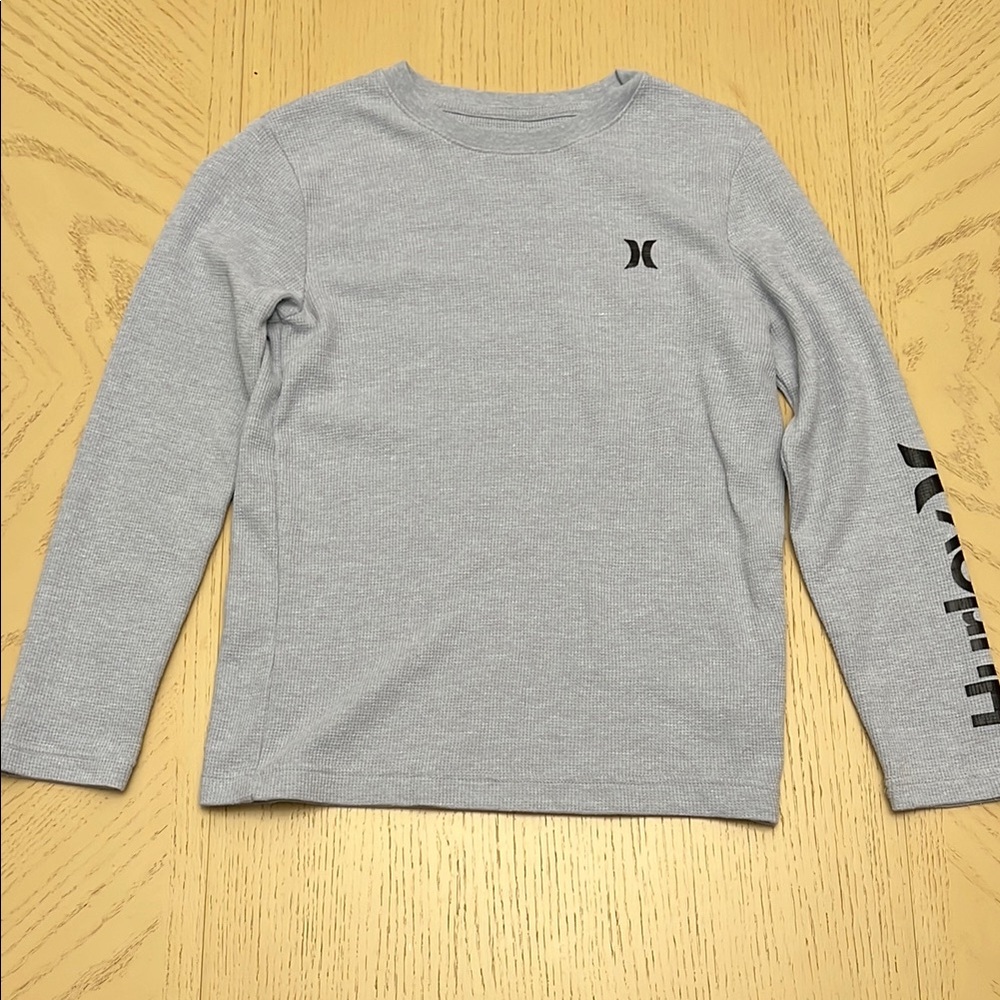 Hurley Kids Grey Long Sleeve Shirt